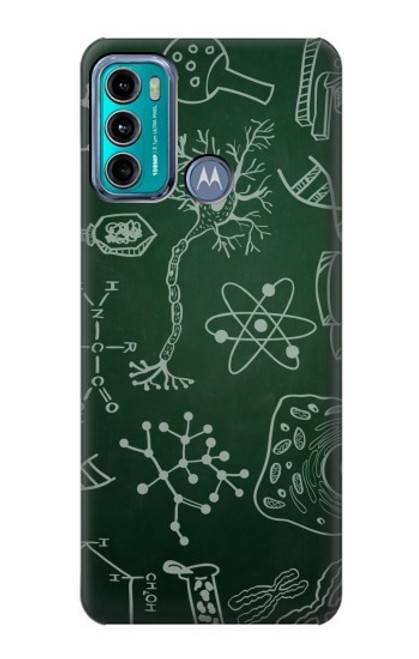 W3211 Science Green Board Hard Case and Leather Flip Case For Motorola Moto G60, G40 Fusion