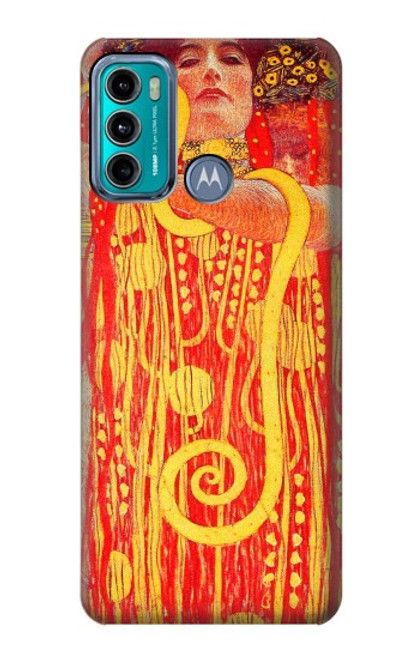 W3352 Gustav Klimt Medicine Hard Case and Leather Flip Case For Motorola Moto G60, G40 Fusion