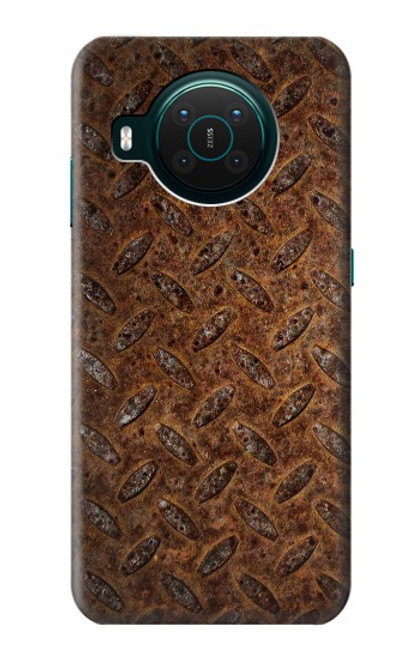 W0542 Rust Texture Hard Case and Leather Flip Case For Nokia X10