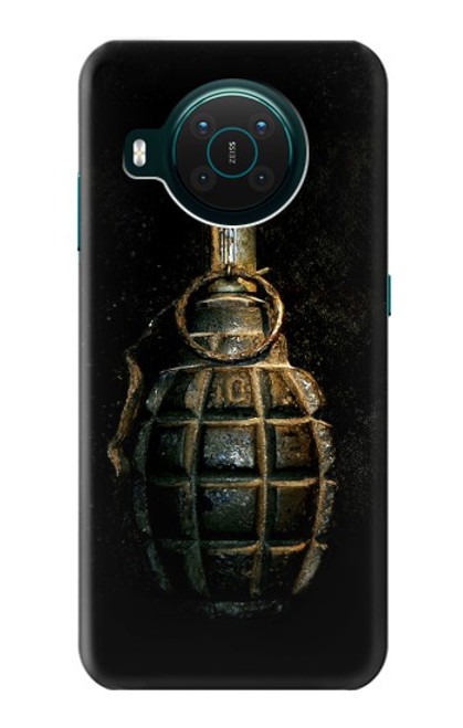 W0881 Hand Grenade Hard Case and Leather Flip Case For Nokia X10