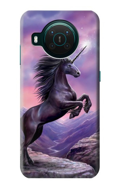 W1461 Unicorn Fantasy Horse Hard Case and Leather Flip Case For Nokia X10