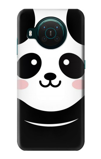 W2662 Cute Panda Cartoon Hard Case and Leather Flip Case For Nokia X10