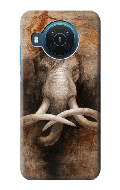 W3427 Mammoth Ancient Cave Art Hard Case and Leather Flip Case For Nokia X20