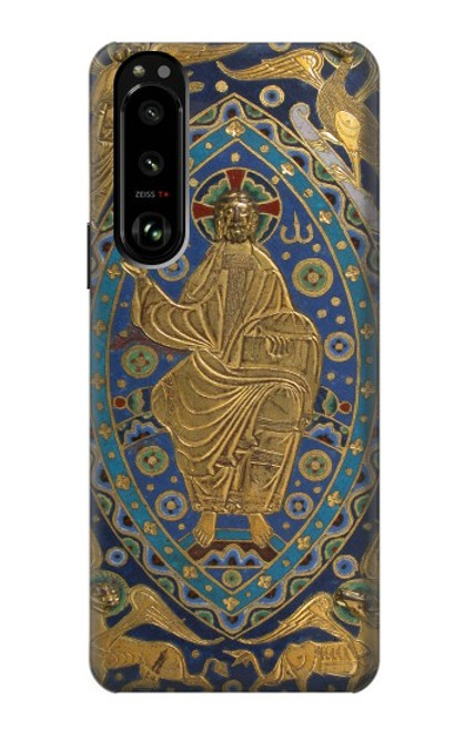 W3620 Book Cover Christ Majesty Hard Case and Leather Flip Case For Sony Xperia 5 III