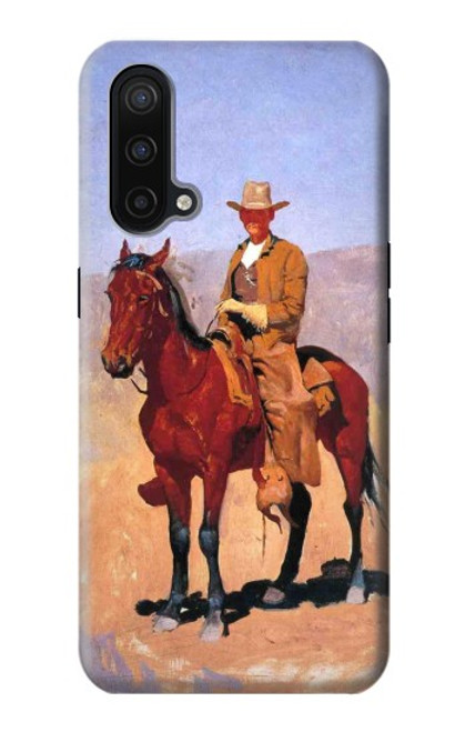 W0772 Cowboy Western Hard Case and Leather Flip Case For OnePlus Nord CE 5G