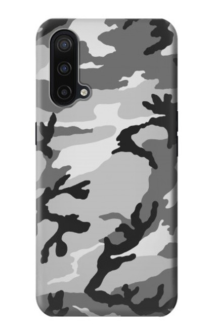 W1721 Snow Camouflage Graphic Printed Hard Case and Leather Flip Case For OnePlus Nord CE 5G