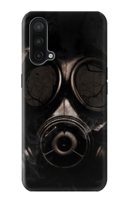 W2910 Gas Mask Hard Case and Leather Flip Case For OnePlus Nord CE 5G