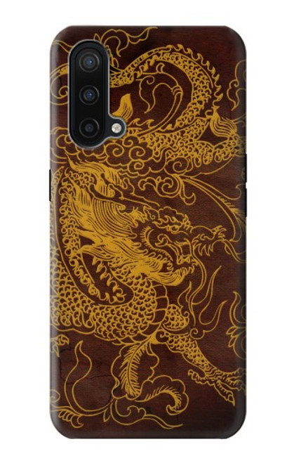 W2911 Chinese Dragon Hard Case and Leather Flip Case For OnePlus Nord CE 5G