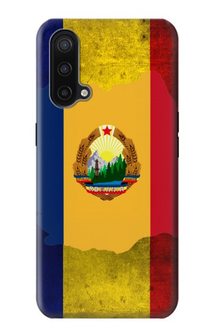 W3021 Romania Flag Hard Case and Leather Flip Case For OnePlus Nord CE 5G