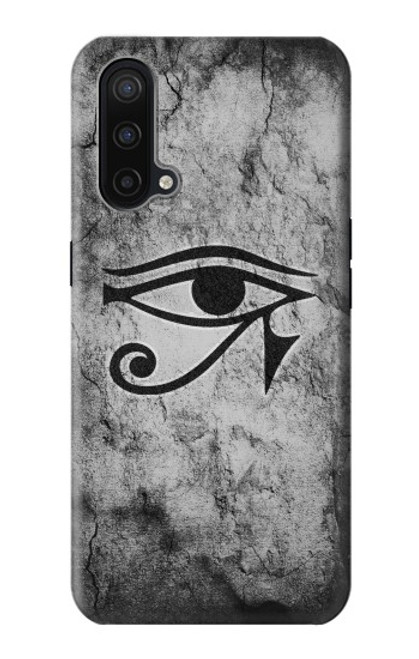 W3108 Ancient Egyptian Sun Eye Of Horus Hard Case and Leather Flip Case For OnePlus Nord CE 5G