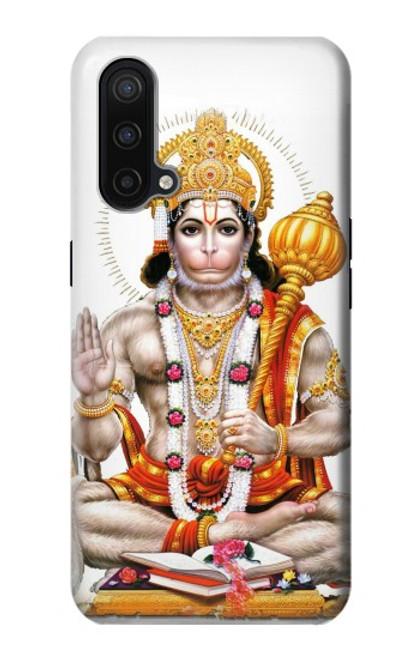 W3186 Lord Hanuman Chalisa Hindi Hindu Hard Case and Leather Flip Case For OnePlus Nord CE 5G