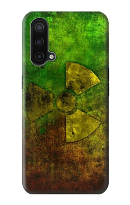 W3202 Radioactive Nuclear Hazard Symbol Hard Case and Leather Flip Case For OnePlus Nord CE 5G