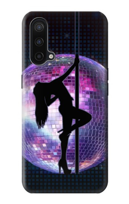 W3284 Sexy Girl Disco Pole Dance Hard Case and Leather Flip Case For OnePlus Nord CE 5G