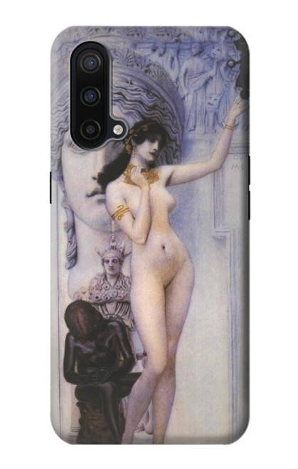 W3353 Gustav Klimt Allegory of Sculpture Hard Case and Leather Flip Case For OnePlus Nord CE 5G