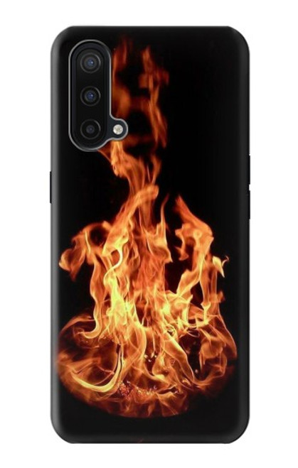 W3379 Fire Frame Hard Case and Leather Flip Case For OnePlus Nord CE 5G