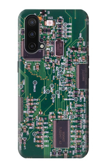 W3519 Electronics Circuit Board Graphic Hard Case and Leather Flip Case For OnePlus Nord CE 5G