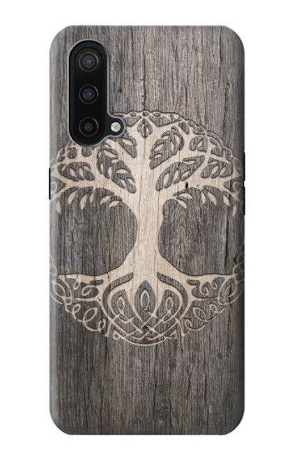 W3591 Viking Tree of Life Symbol Hard Case and Leather Flip Case For OnePlus Nord CE 5G