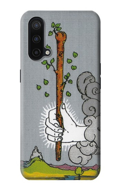 W3723 Tarot Card Age of Wands Hard Case and Leather Flip Case For OnePlus Nord CE 5G