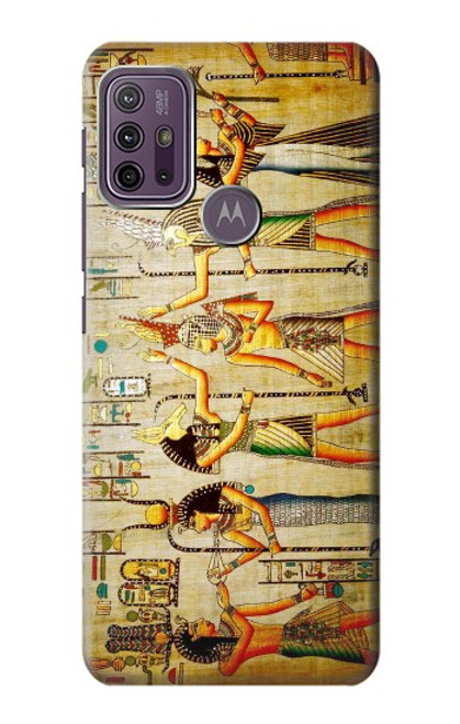 W0272 Egypt Wall Art Hard Case and Leather Flip Case For Motorola Moto G10 Power