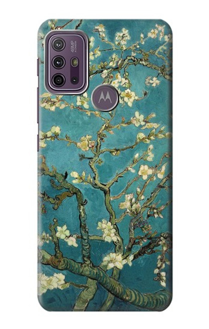 W0842 Blossoming Almond Tree Van Gogh Hard Case and Leather Flip Case For Motorola Moto G10 Power