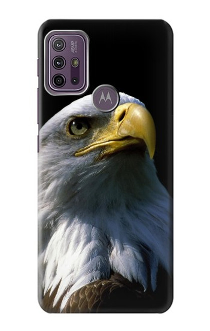 W2046 Bald Eagle Hard Case and Leather Flip Case For Motorola Moto G10 Power