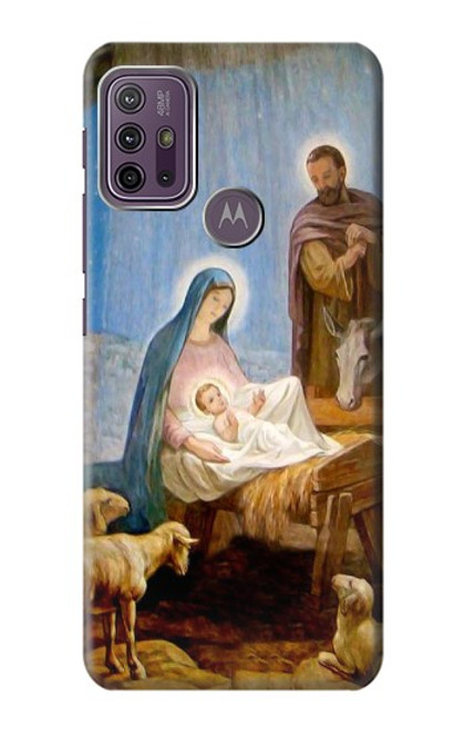 W2276 The Nativity Hard Case and Leather Flip Case For Motorola Moto G10 Power