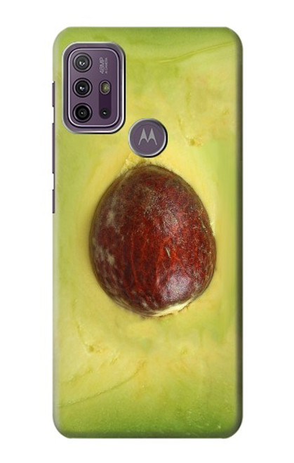 W2552 Avocado Fruit Hard Case and Leather Flip Case For Motorola Moto G10 Power