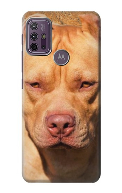 W2903 American Pitbull Dog Hard Case and Leather Flip Case For Motorola Moto G10 Power