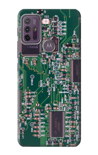 W3519 Electronics Circuit Board Graphic Hard Case and Leather Flip Case For Motorola Moto G10 Power