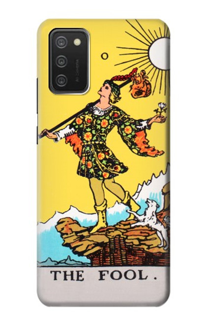 W2810 Tarot Card The Fool Hard Case and Leather Flip Case For Samsung Galaxy A03S