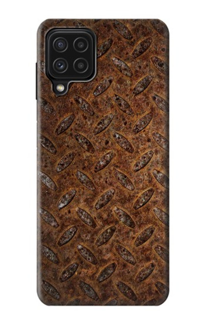 W0542 Rust Texture Hard Case and Leather Flip Case For Samsung Galaxy A22 4G