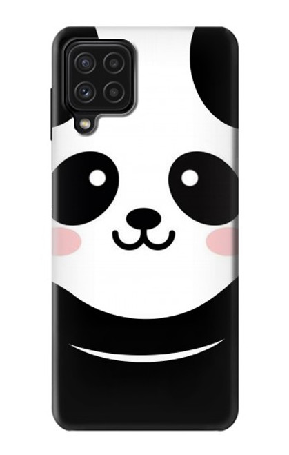 W2662 Cute Panda Cartoon Hard Case and Leather Flip Case For Samsung Galaxy A22 4G