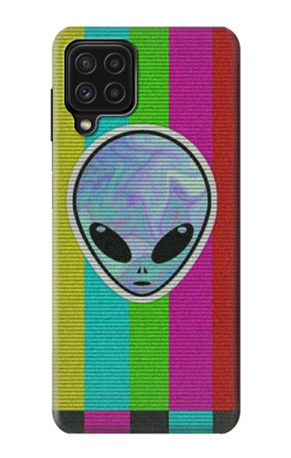 W3437 Alien No Signal Hard Case and Leather Flip Case For Samsung Galaxy A22 4G