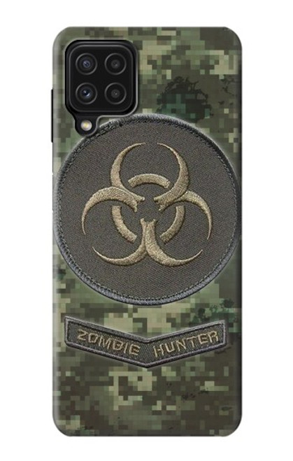 W3468 Biohazard Zombie Hunter Graphic Hard Case and Leather Flip Case For Samsung Galaxy A22 4G