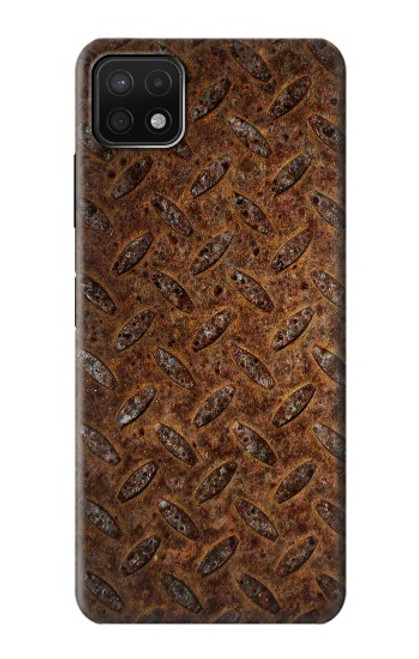 W0542 Rust Texture Hard Case and Leather Flip Case For Samsung Galaxy A22 5G