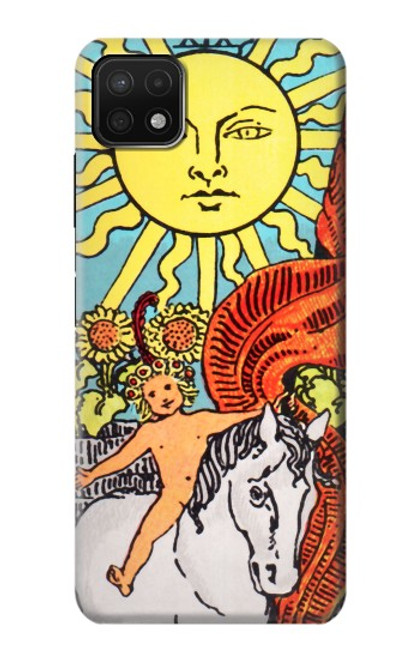 W0565 Tarot Sun Hard Case and Leather Flip Case For Samsung Galaxy A22 5G