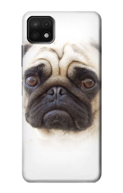 W1852 Pug Dog Hard Case and Leather Flip Case For Samsung Galaxy A22 5G