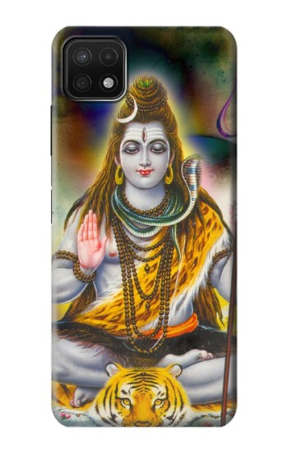 W2287 Lord Shiva Hindu God Hard Case and Leather Flip Case For Samsung Galaxy A22 5G