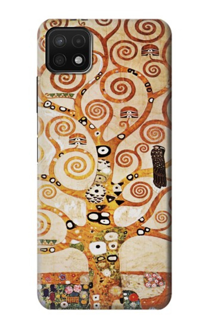 W2723 The Tree of Life Gustav Klimt Hard Case and Leather Flip Case For Samsung Galaxy A22 5G