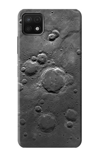 W2946 Moon Surface Hard Case and Leather Flip Case For Samsung Galaxy A22 5G