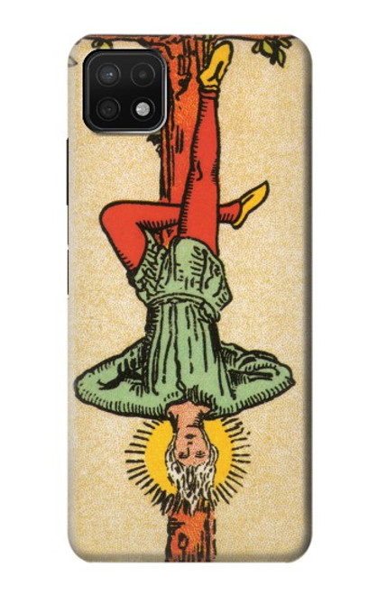 W3377 Tarot Card Hanged Man Hard Case and Leather Flip Case For Samsung Galaxy A22 5G