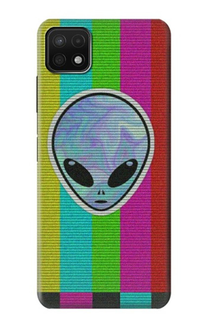 W3437 Alien No Signal Hard Case and Leather Flip Case For Samsung Galaxy A22 5G