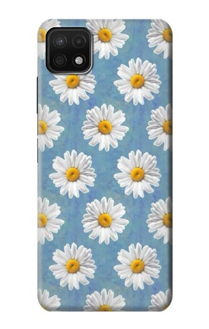 W3454 Floral Daisy Hard Case and Leather Flip Case For Samsung Galaxy A22 5G