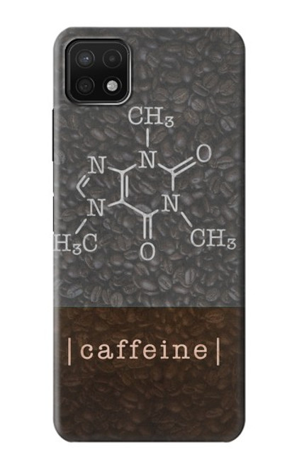 W3475 Caffeine Molecular Hard Case and Leather Flip Case For Samsung Galaxy A22 5G