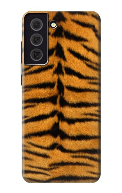 W0576 Tiger Skin Hard Case and Leather Flip Case For Samsung Galaxy S21 FE 5G