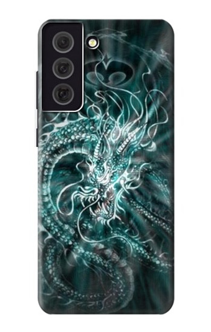 W1006 Digital Chinese Dragon Hard Case and Leather Flip Case For Samsung Galaxy S21 FE 5G