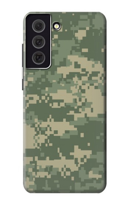W2173 Digital Camo Camouflage Graphic Printed Hard Case and Leather Flip Case For Samsung Galaxy S21 FE 5G