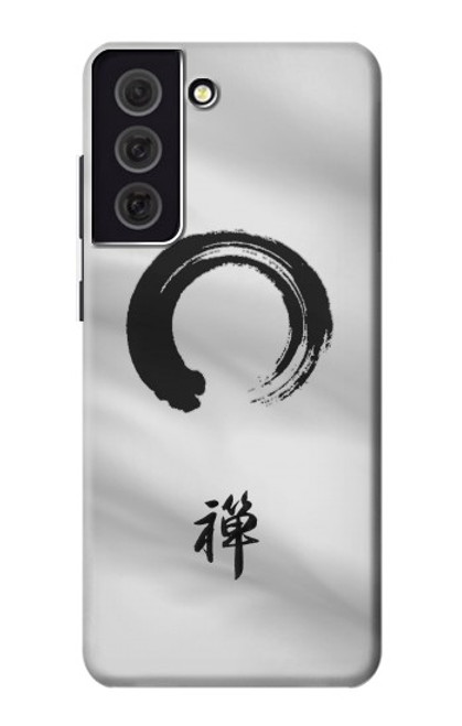 W2398 Zen Buddhism Symbol Hard Case and Leather Flip Case For Samsung Galaxy S21 FE 5G