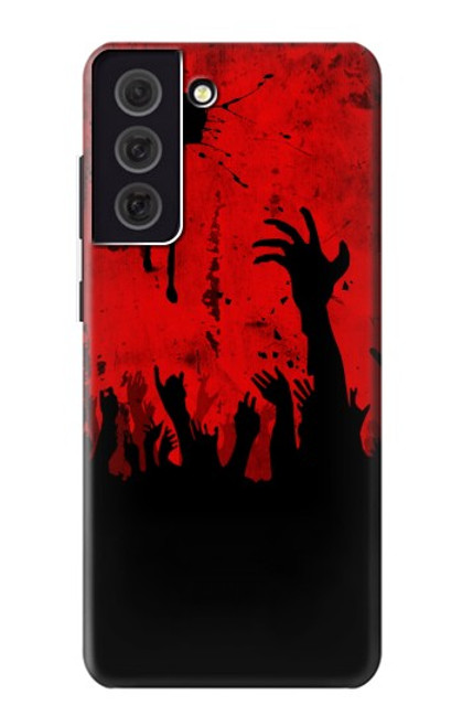 W2458 Zombie Hands Hard Case and Leather Flip Case For Samsung Galaxy S21 FE 5G