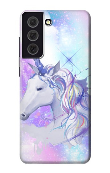 W3375 Unicorn Hard Case and Leather Flip Case For Samsung Galaxy S21 FE 5G